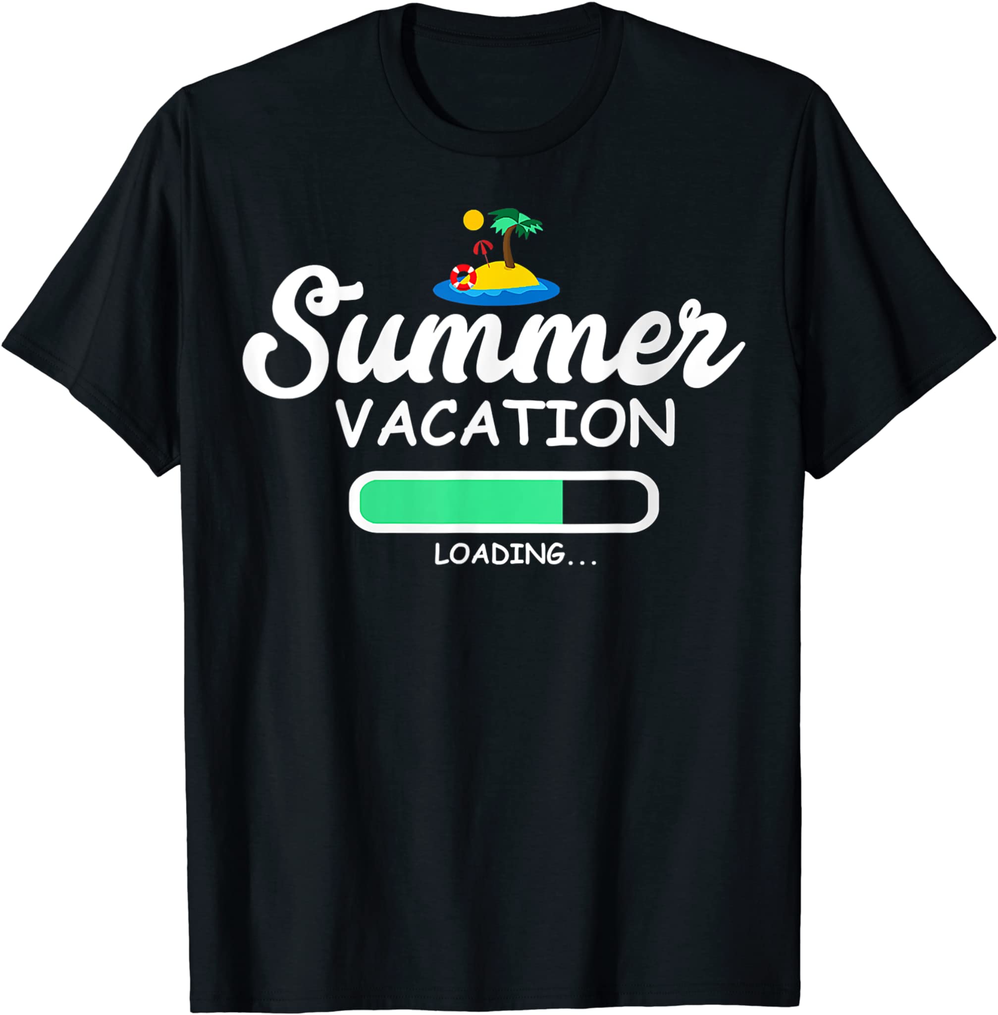 Summer Vacation Loading Last Day of School Teacher T-Shirt