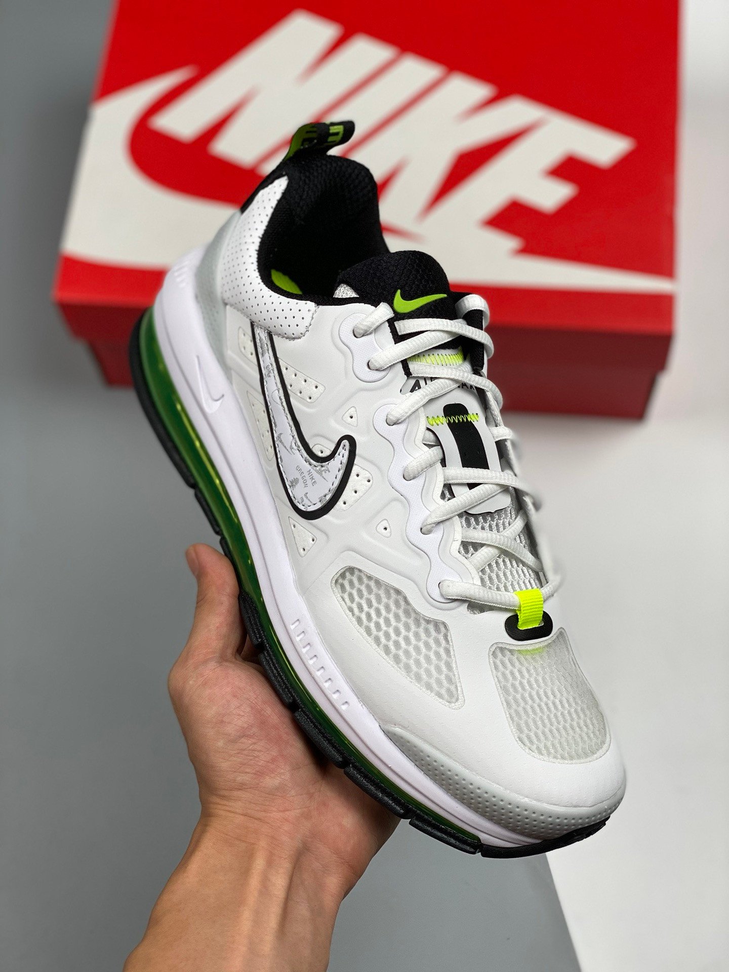 Nike Air Max Genome WhiteVoltPure PlatinumBlack 5339540