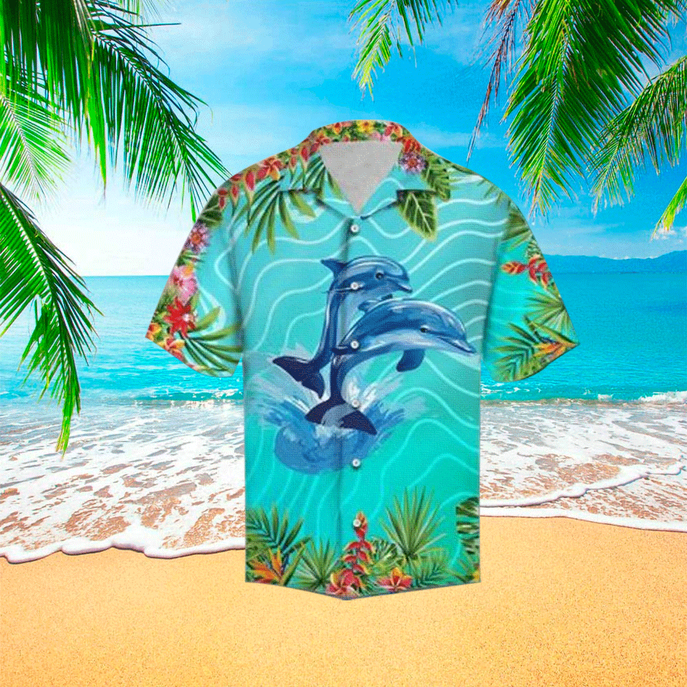 Dolphin Hawaii Shirt For Lovers Ha85749