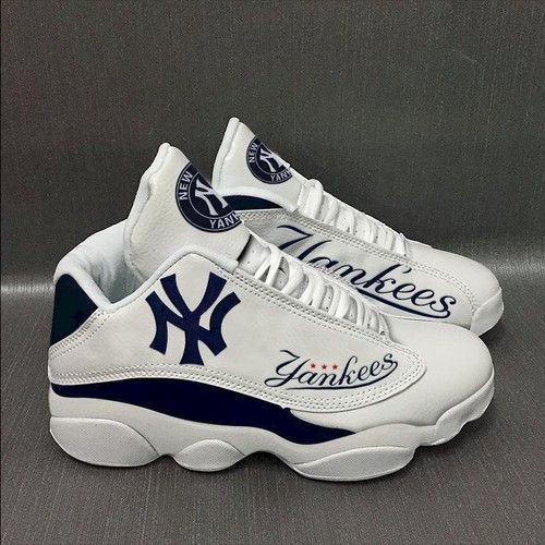 New York Yankees Custom Tennis Air Jordan 13 For Fan Shoes Sport Sneakers