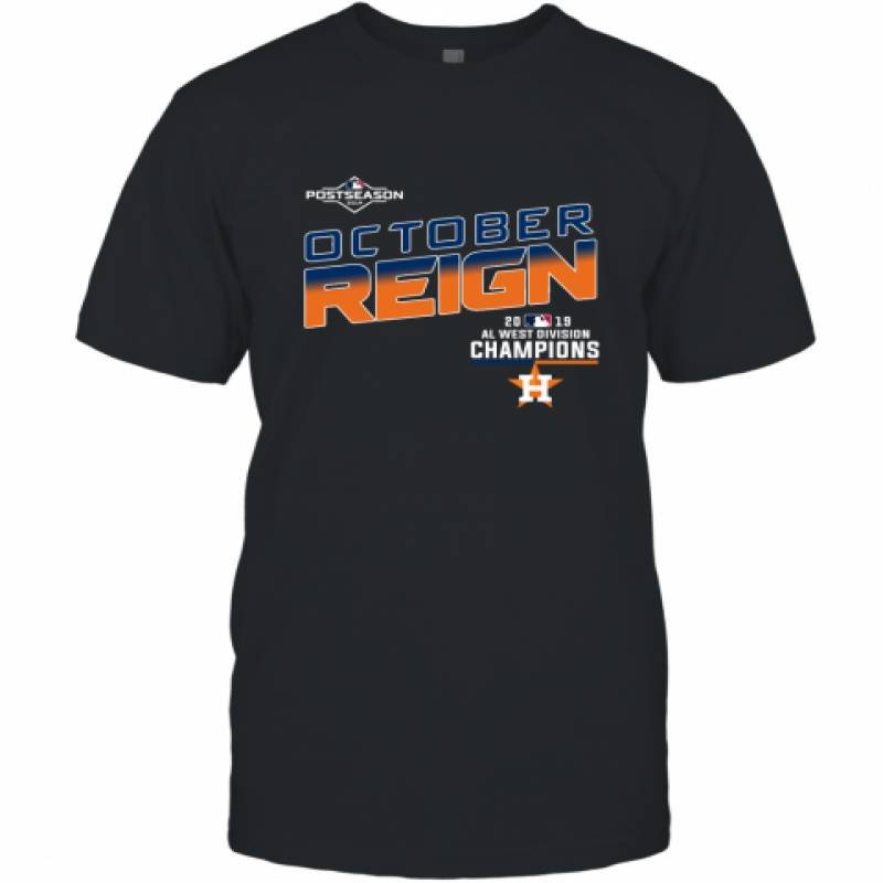 Houston Astros 2019 AL West Division Champions shirt T-Shirt