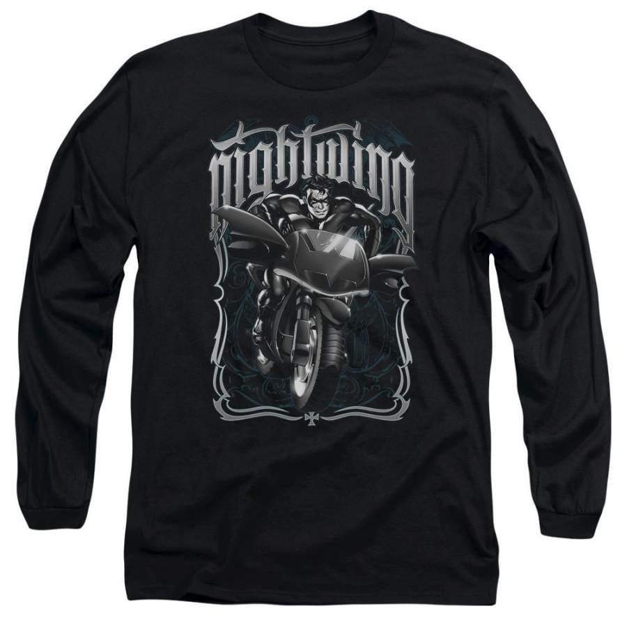 Batman – Nightwing Biker Long Sleeve Adult 18/1