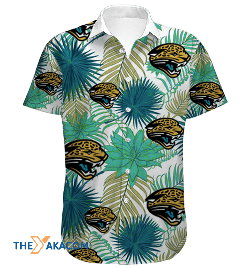 Jacksonville Jaguars Nfl Team Gift For Fan Tropical Short Sleeve Hawaii Shirt Ha79420