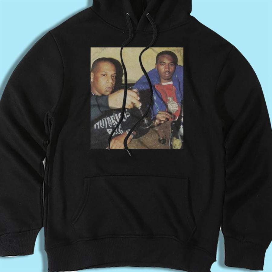 Jay Z And Nas Singer Drink Men’S Hoodie