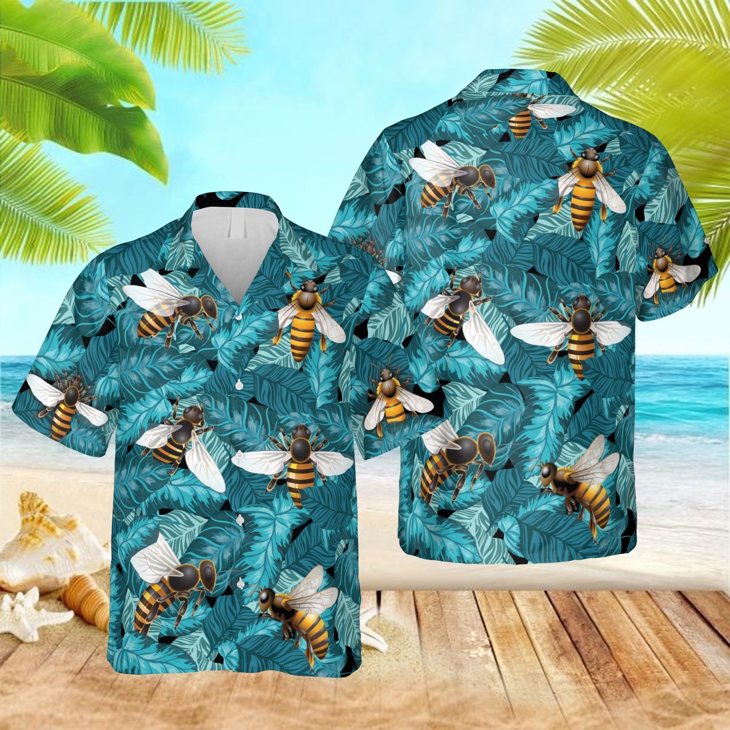 Bee Tropical Hawaii Sweet Summer Clothing Ha106140