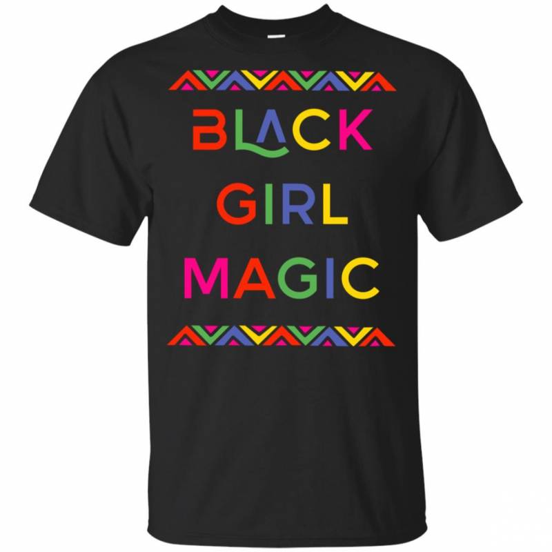 Black Girl Melanin Magic Pride For Black Queen Youth Kids T-Shirt