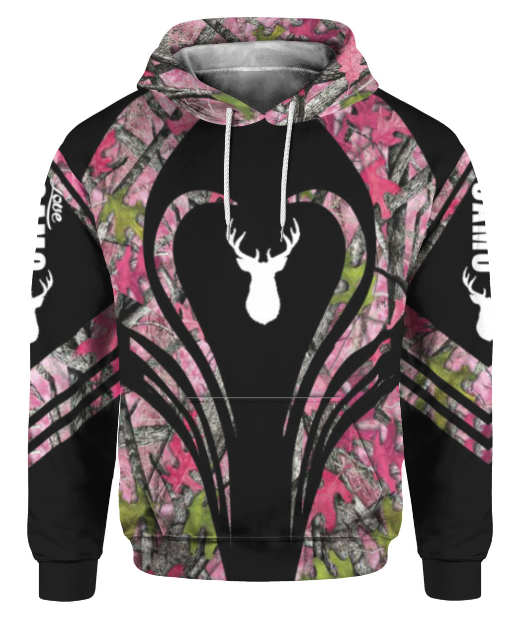 Oragontee Deer Hunting Pink Camo 3D All Over Print | For Men & Women | Adult | Ho2561