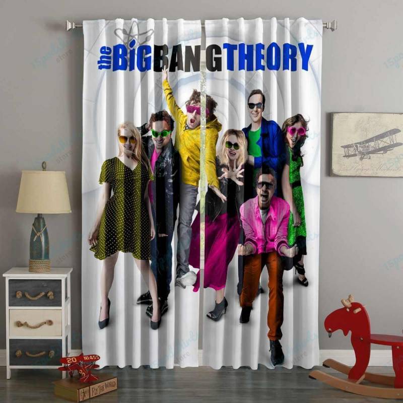 3D Printed Big Bang Theory Style Custom Living Room Curtains