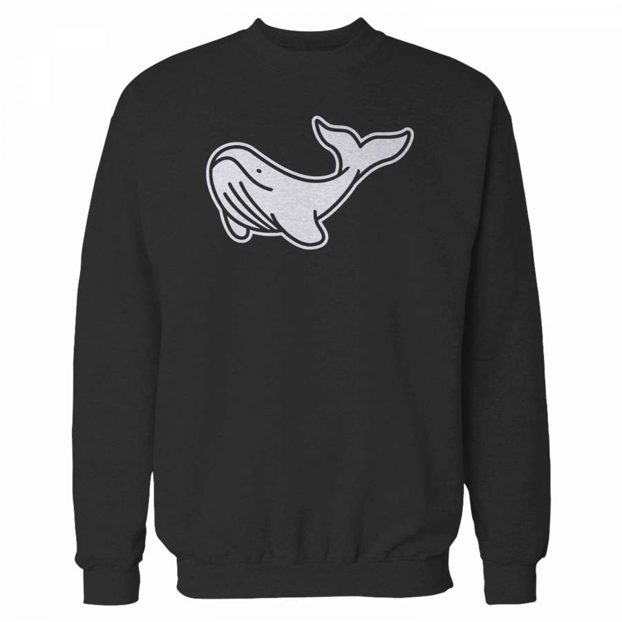 Whale Cute Fish Animal Sweatshirt