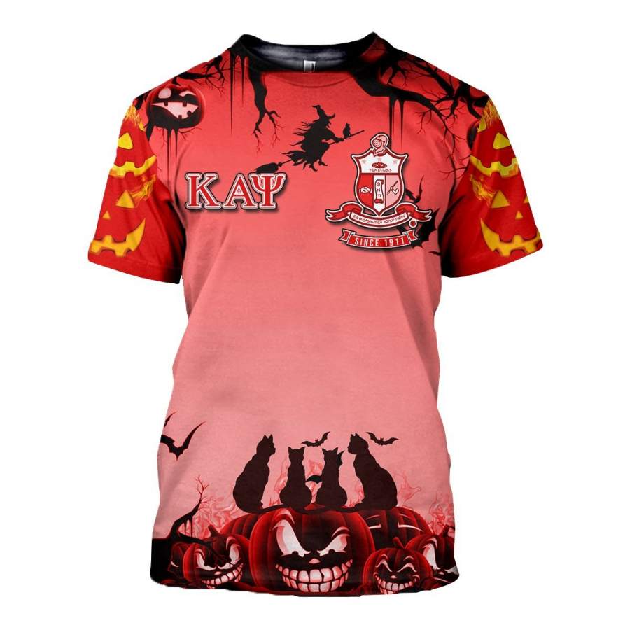 3D ALL OVER HALLOWEEN KAPPA ALPHA PSI SWEATER