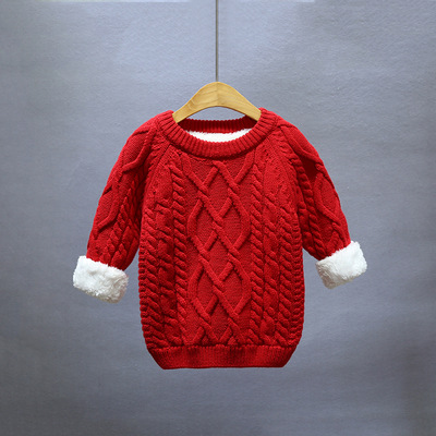 2022 New Autumn Winter Kids Sweater Coats Casual Baby Clothing Warm Boys Outwear Knitted Girls for Boy Sweater 1-10 Years Old alx