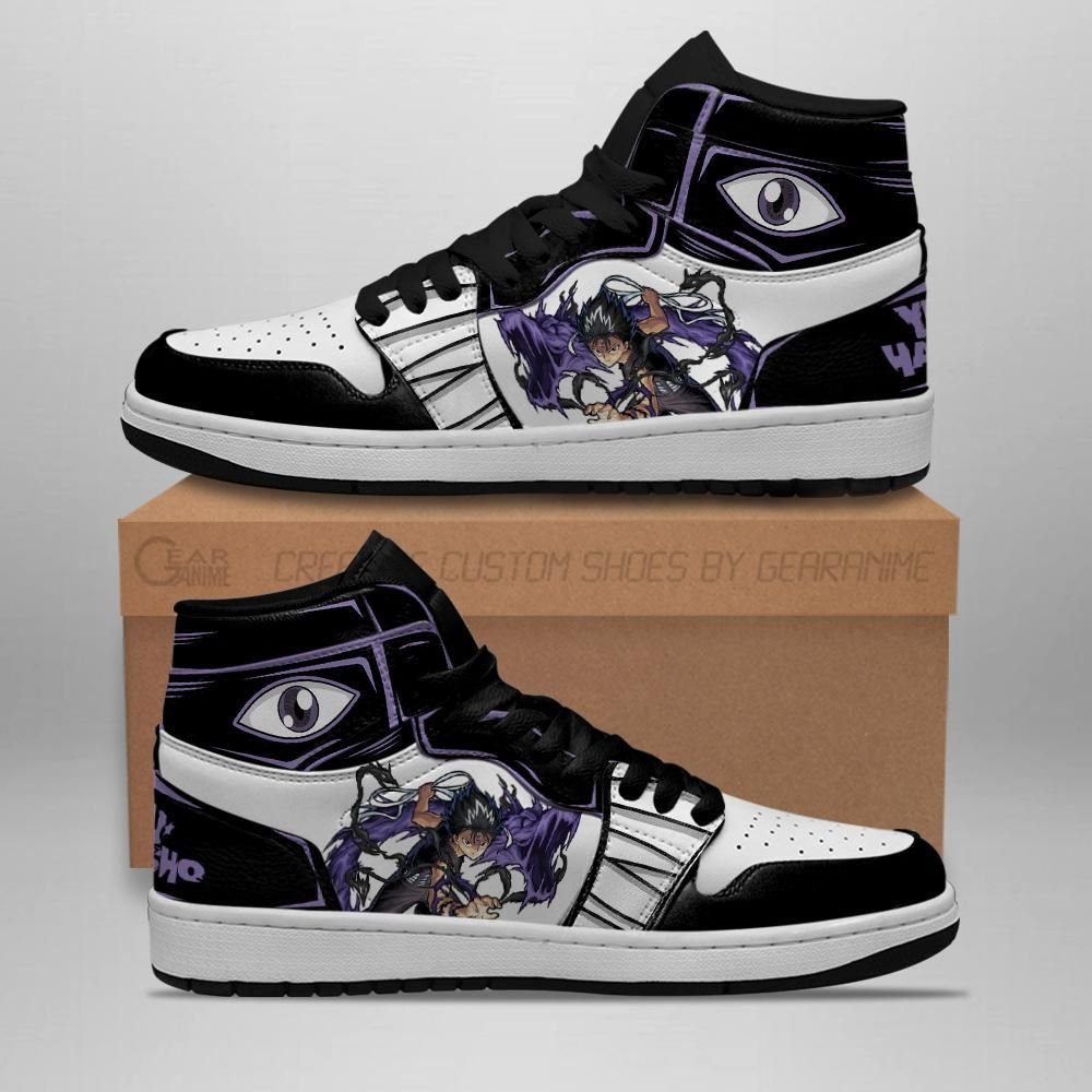 Yu Yu Hakusho Hiei Sneakers Custom Anime Shoes Unisex Men Women