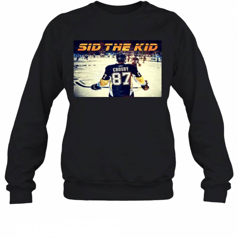 SID THE KID Sidney Crosby Retro Vintage Art Pittsburgh Penguins Hockey Sweatshirt