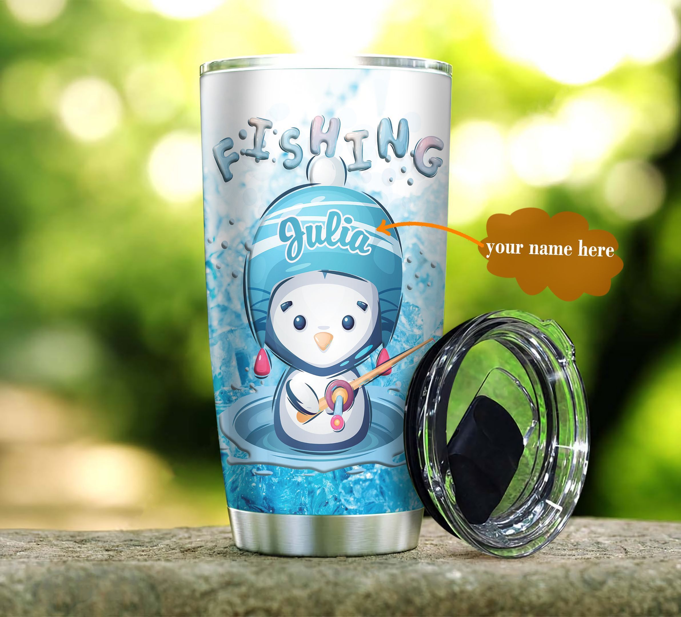 Penguin Personalized Tumbler C9B210510HD