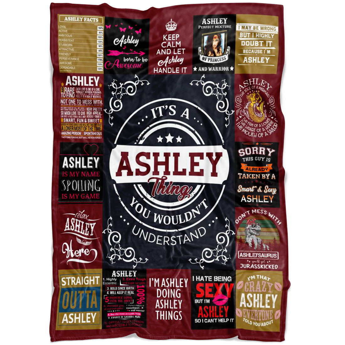 Personalized It’s A Name Thing You Wouldn’t Understand Custom Name Blanket