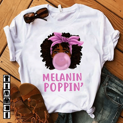 Juneteenth Freedom Day Liberation Day Black Queen Melanin Poppin T Shirt Hoodie Sweater  Size S-5Xl