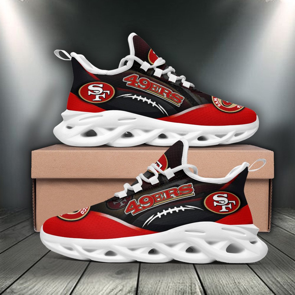 San Francisco 49Ers Yezy Running Sneakers Bb539