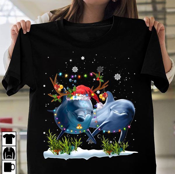 Dolphin Christmas Nc1910175Cl T-Shirt