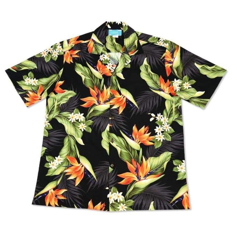 Rainforest Black Unique Design Hawaii Shirt Ha54569