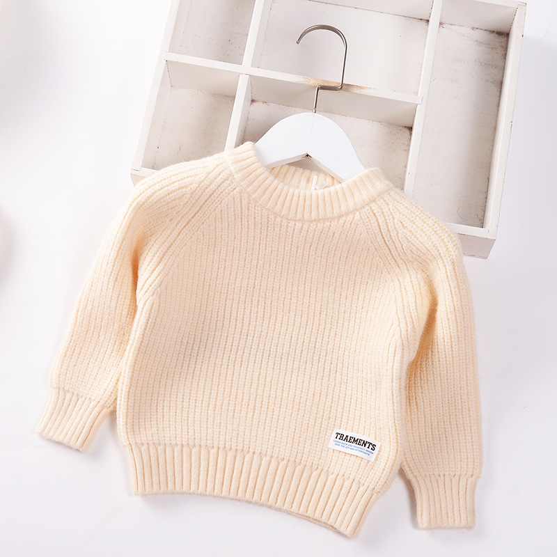 Autumn Winter 2022 Baby Boys Sweater Children knitted Clothes Kids Pullover Jumper Toddler European American Style Boy 0-5Y alx