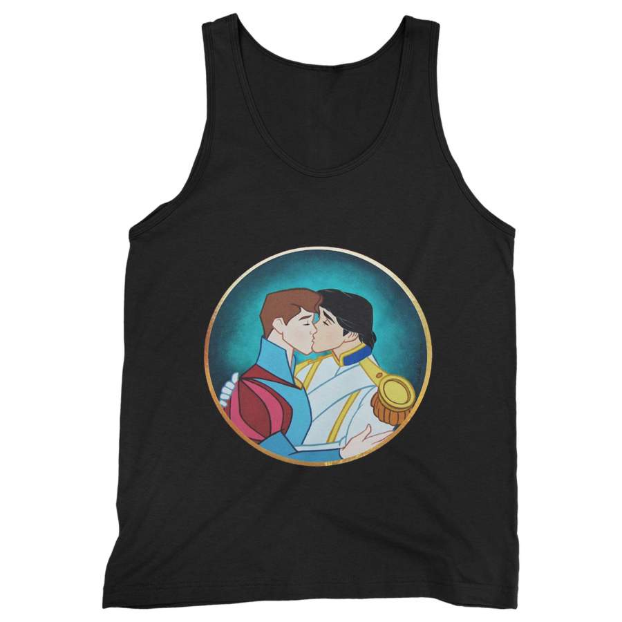 Gay Pride Princeses Disney Man’s Tank Top