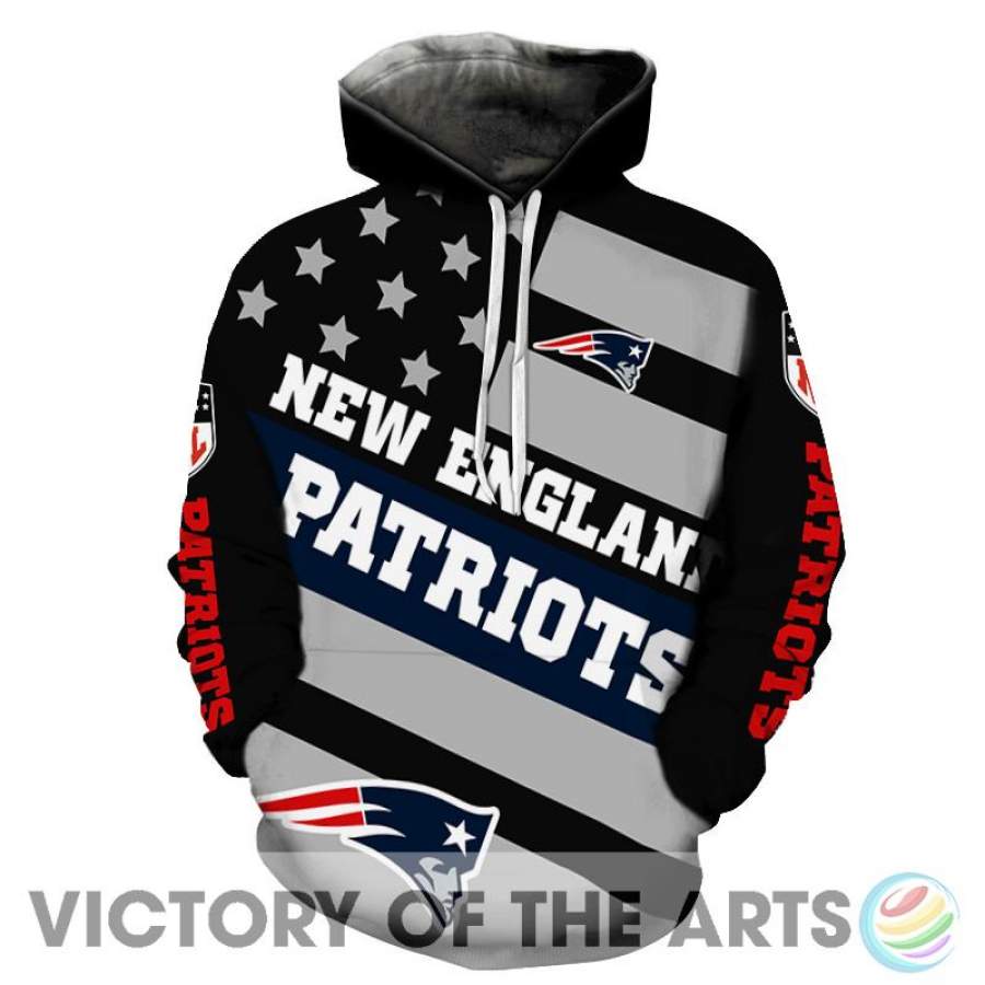 Proud Of American Stars New England Patriots Hoodie