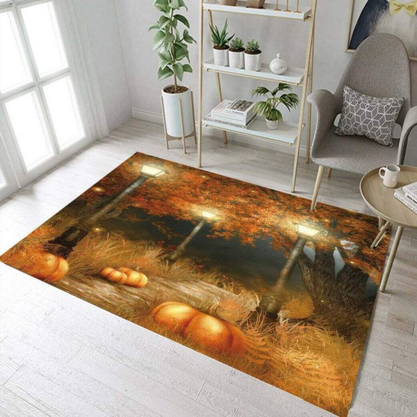 Halloween Pumpkin Rug RCDD81F42267