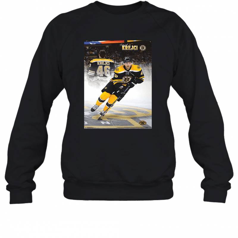 International Boston Bruins David Krejci Wall Sweatshirt