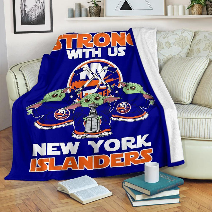 New York Islanders 3D Full Printing Blanket V2