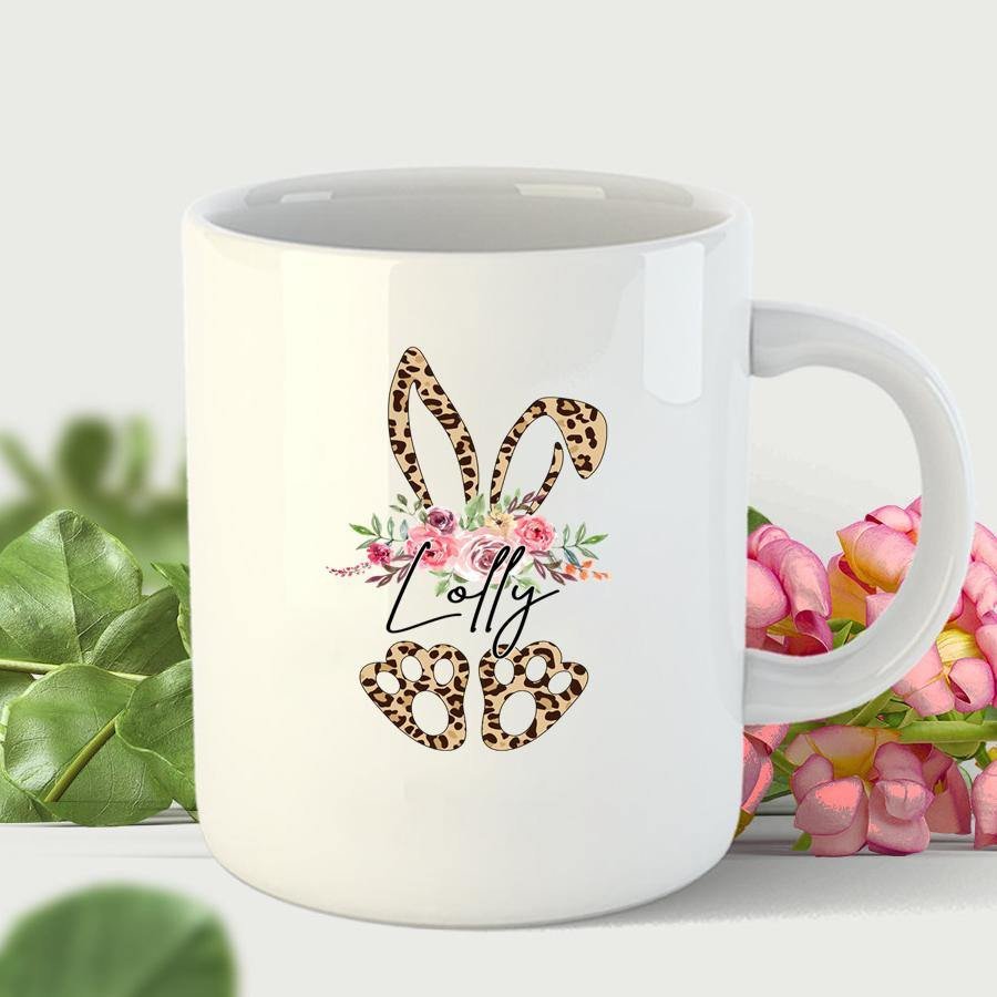 Lolly Bunny Art Mug