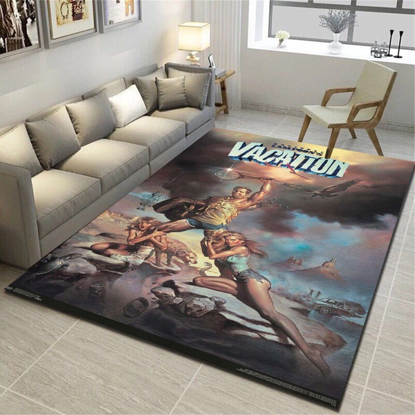 National Lampoon S Vacation One Sheet Area Rug, Living Room Carpet