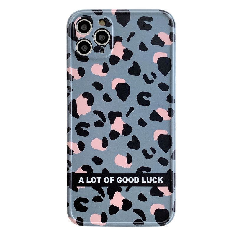 Good Luck Leopard Print Creative Trend iPhone Case