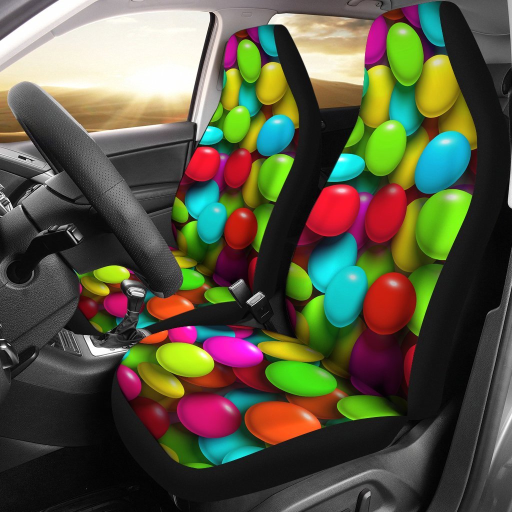 Candy Pattern Print Design CA03 Universal Fit Car Seat Covers