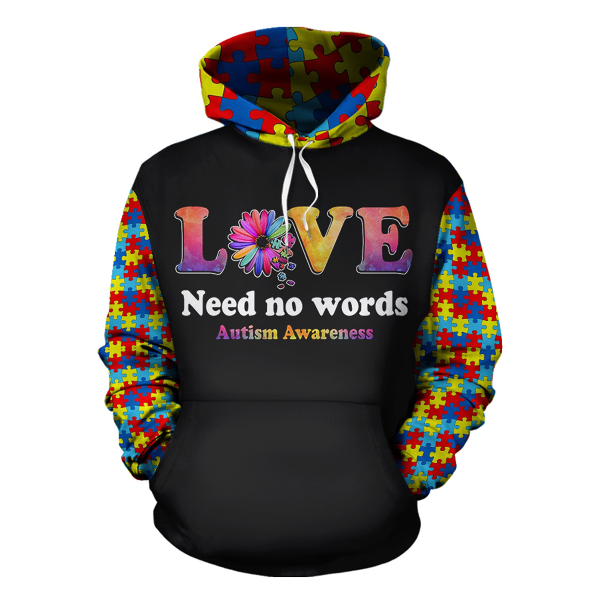 ‘LOVE Need No Words 02’ Hoodie