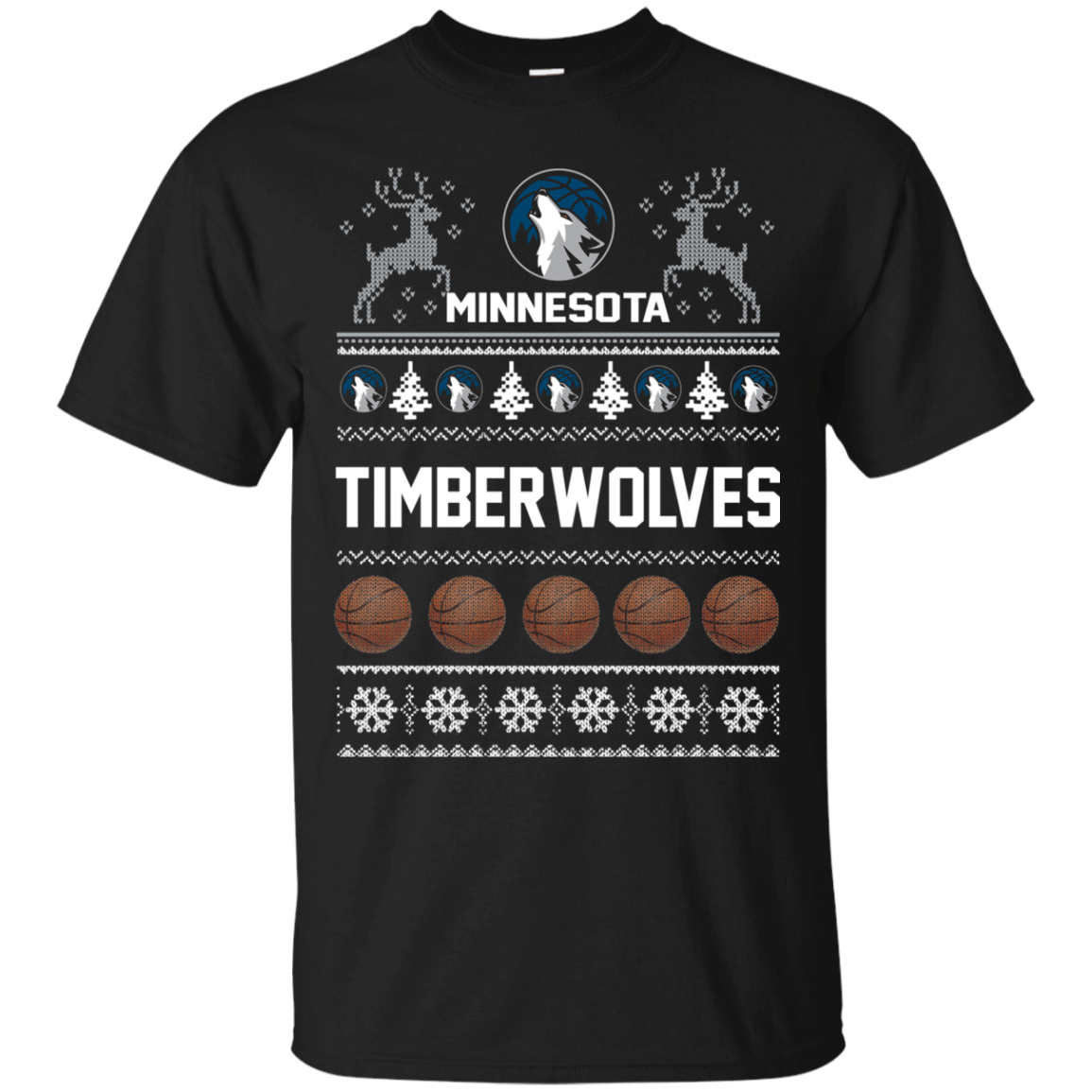 Check out this awesome Minnesota Timberwolves Ugly Christmas T shirt