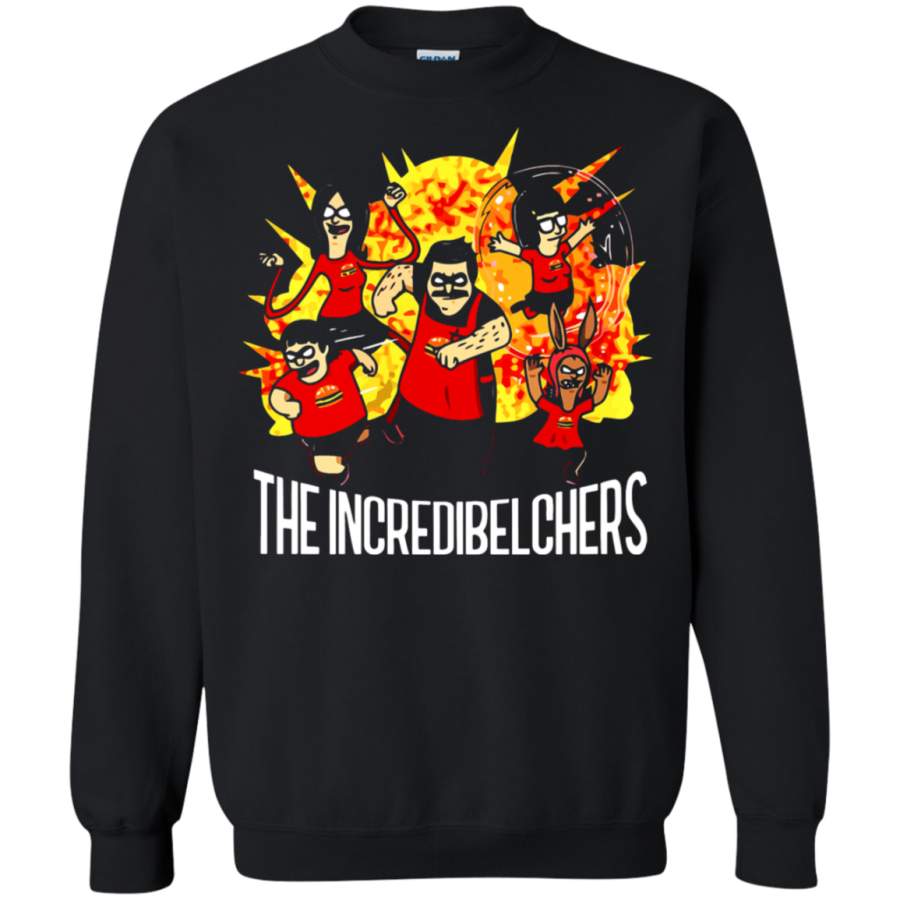 AGR Bob’s Burgers Family The Incredibelchers Incredibles Sweatshirt