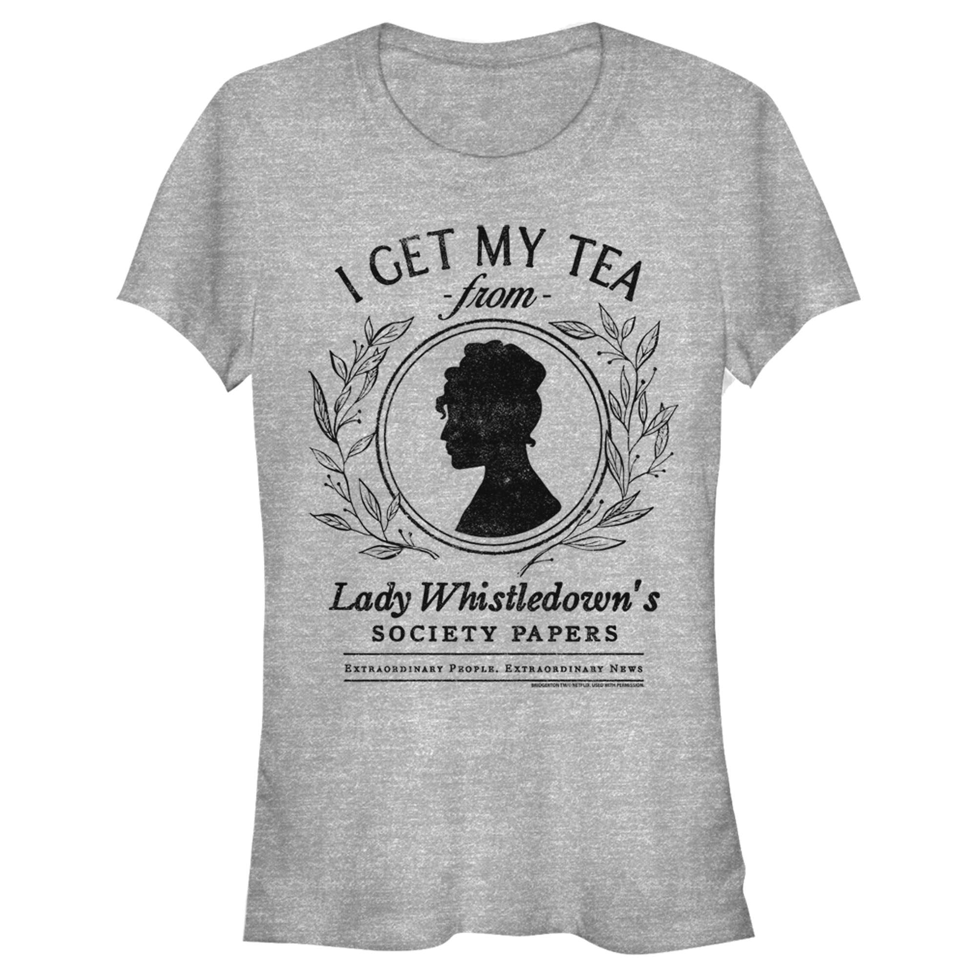 Bridgerton Junior’S I Get My Tea  T-Shirt