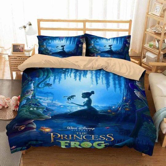 3D Customize The Princess And The Frog Bedding Set DuvetCover Set Bedroom Set Bedlinen