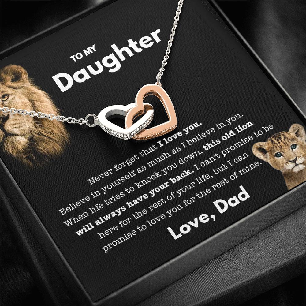 (Almost Sold Out) To My Daughter – Old Lion – Necklace