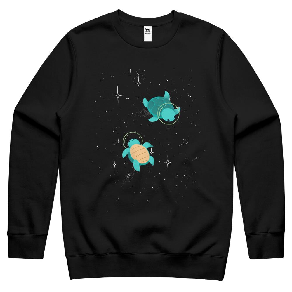 Space Turtles Crewneck Sweatshirt