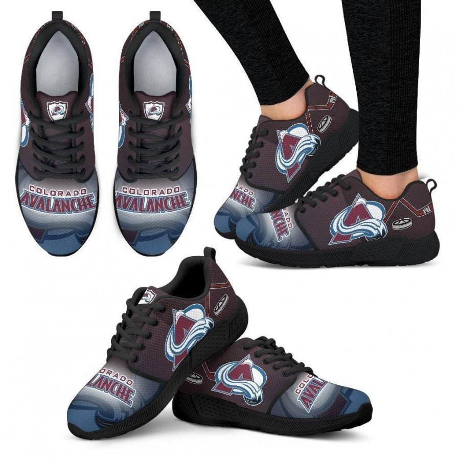 Awesome Colorado Avalanche Running Sneakers For Hockey Fan #749