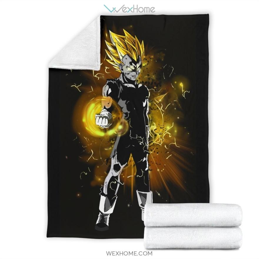 Goku Vegeta Super Saiyan Anime Premium Blanket