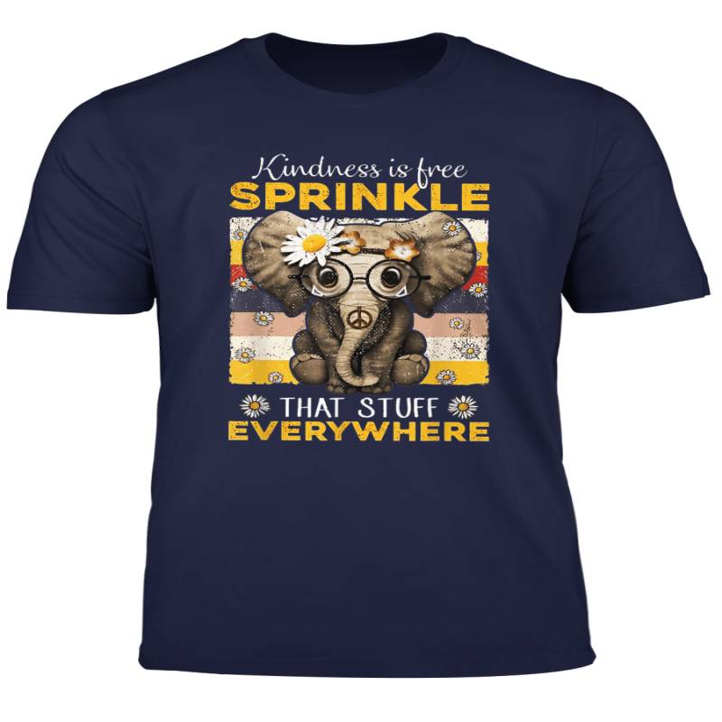 Kindness Is Free Sprinkle Stuff Everywhere Elephants Shirt