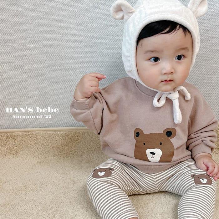 2022 Autumn New Baby Long Sleeve Sweatshirts Infant Boy Girl Cute Bear Print Sweatshirts Loose Toddler Cartoon Pullover Tops alx