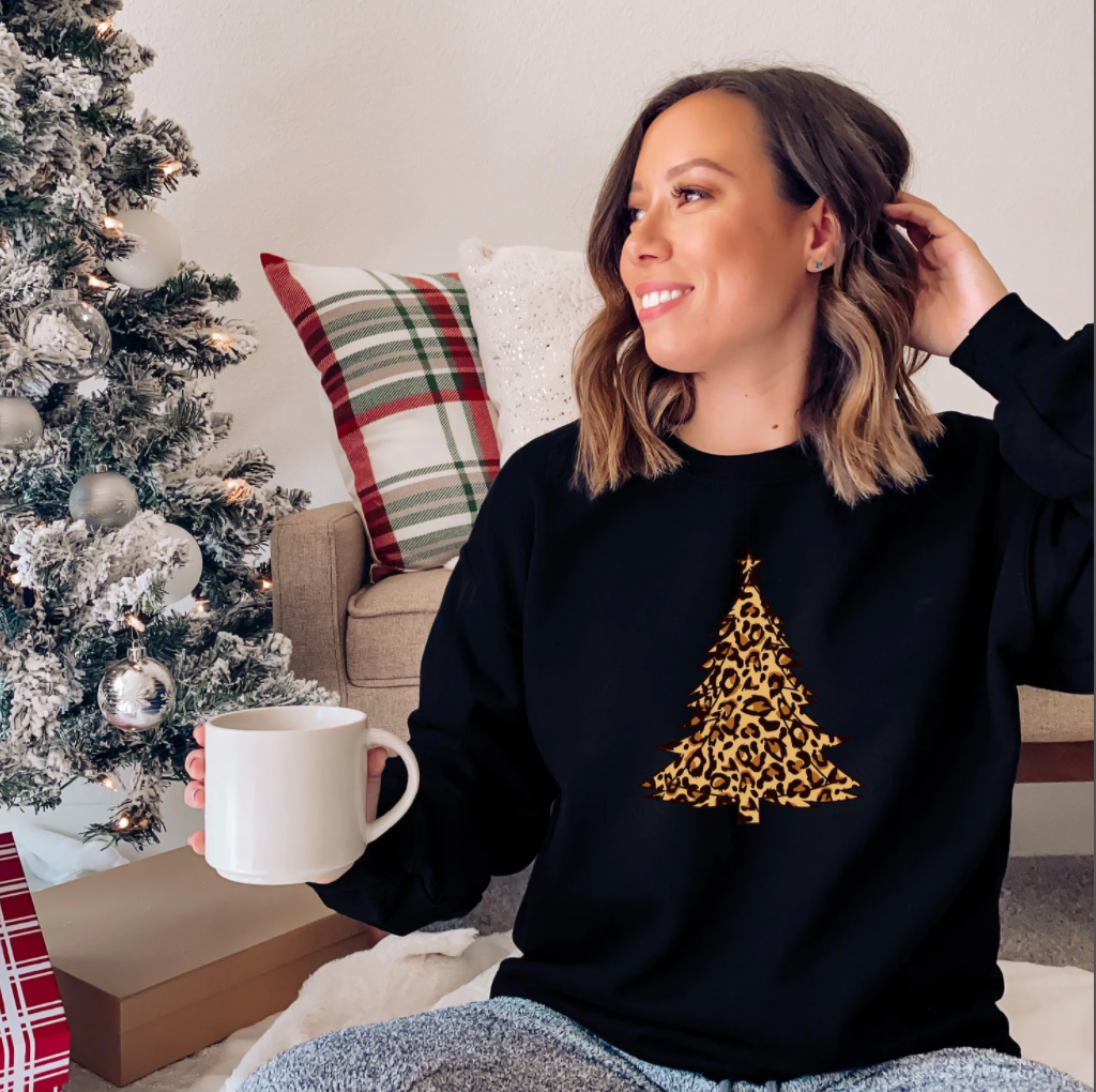 Christmas Tree Sweatshirt, Christmas Crewneck, Winter Sweatshirt, Women Gift Shirt, Gift For Her