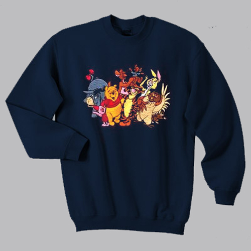 Vintage Winnie The Pooh And Friends Sweatshirt (Oztmu)