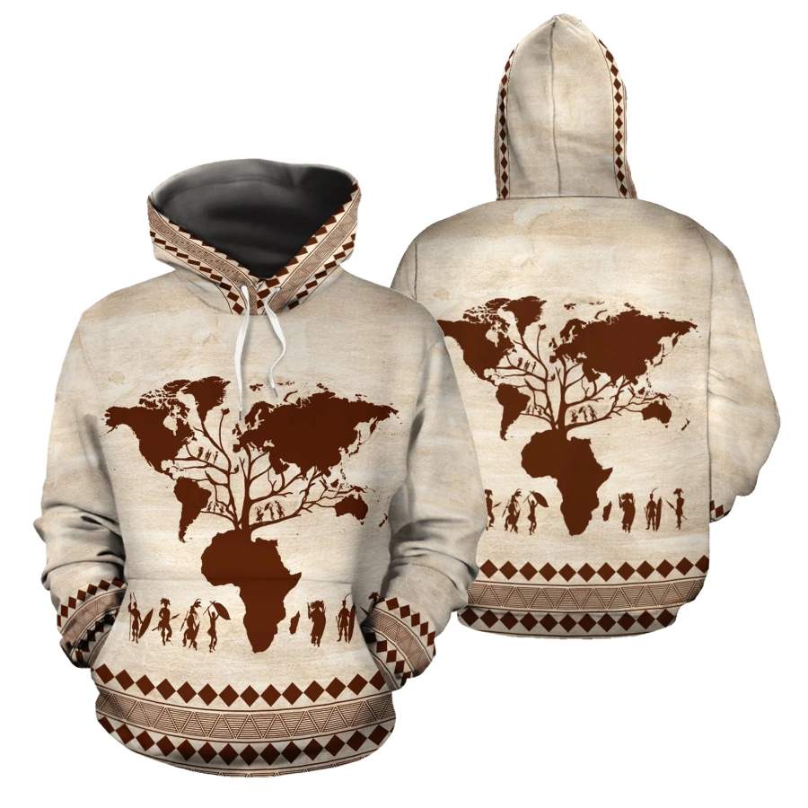 African Hoodie – Root Africa Hoodie