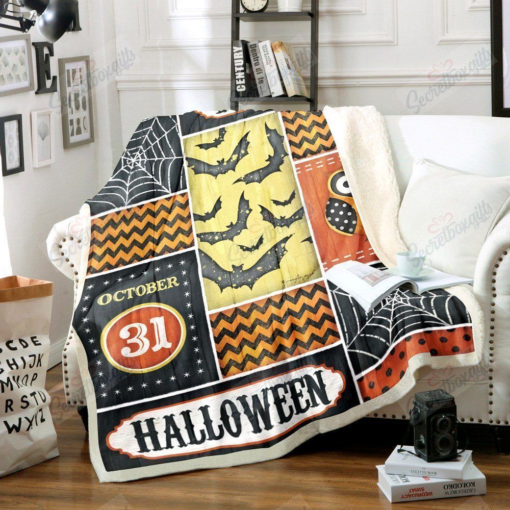 Happy Halloween Gs-Cl-Kc1707 Fleece Blanket