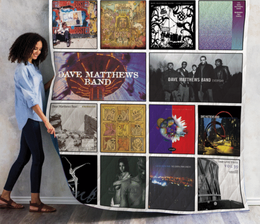 Dave Matthews Albums Quilt Blanket