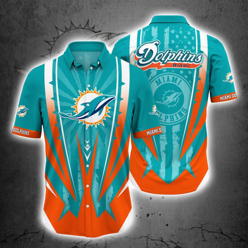 Miami Dolphins Nf Hawaiian Shirt 01